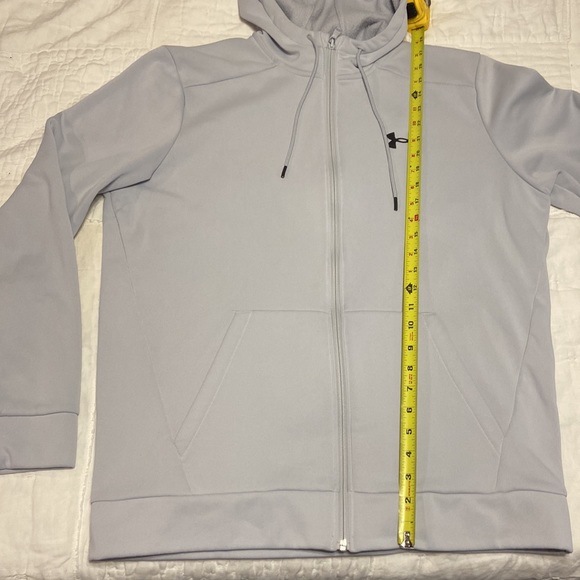 Under Armour. L. Zip Up. Silver. - Picture 4 of 5